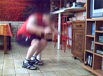 Most Squat Jumps Over A Stack Of Three Toilet Paper Rolls In One Minute