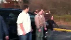 Most People Doing The Wave Around A Van