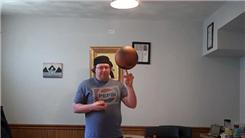 Most Charlier Cuts While Spinning Basketball On Finger