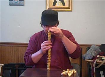 Tallest Mini Reese\'s Peanut Butter Cups Tower