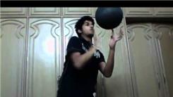Most Curls Of A Spinning Basketball In 30 Seconds