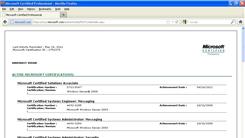 Most Microsoft Certified Systems Engineer (MCSE) Certificates Received
