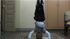 Most Recitations Of The English Alphabet While Doing A Headstand