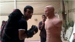 Most Full Contact Punch Strikes While Carrying A 40-Pound Backpack And Wearing 2-Pound Wrist Weights On Each Hand