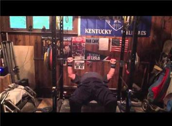 Most Reps Bench Pressing A 355-Pound Barbell (Athlete Under 235 Lbs.)