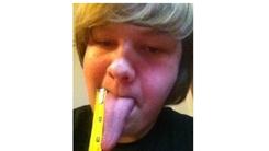 Longest Tongue Extension From Closed Mouth