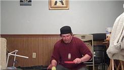 Most Times To Dribble A Tennis Ball In 30 Seconds While Bouncing A Table Tennis Ball On Alternating Sides Of A Table Tennis Paddle
