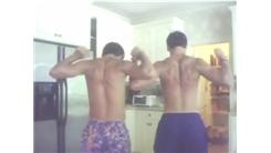 Longest Tandem Trapezius Muscle Flex