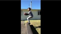 Highest Step Used For Performing A Back Flip By A 6-Year-Old