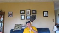 Longest Time To Balance A Baseball Bat, Ball, And Glove On Chin