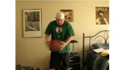 Most Times Circling Basketball Around Waist In 30 Seconds