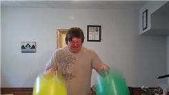 Most Hits Of Two Punch Balloons In 30 Seconds