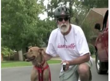 Fastest 1/4 Mile Bike Ride With Dog
