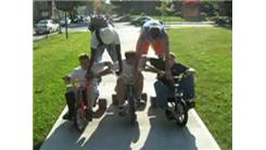 Longest Five Person Tandem Big Wheel Ride