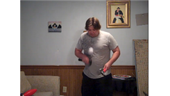 Most Consecutive Baseball Bounces Alternating Between Two Claw Grip Hammers