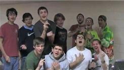 Largest Group Of Males Singing A Backstreet Boys Song On Karaoke