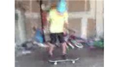Most Consecutive Pop Shuvits While Wearing Goggles And A Bucket On Head