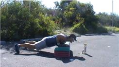 Most Burpee Box Jumps In Three Minutes
