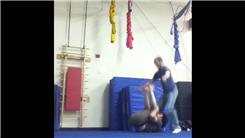 Most Split-Level Partner Jump Rope Jumps