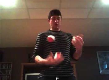 Fastest Time To Complete 100 Consecutive Catches Juggling Three Balls In A Cascade Pattern