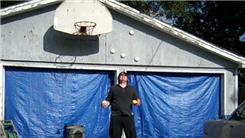 Most Softballs Flashed While Balancing On A Rola Bola