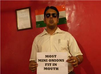 Most Mini Onions Fit In Mouth
