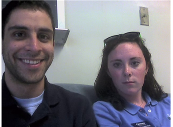 Longest Time for Two People To Stare At Camera Without Blinking