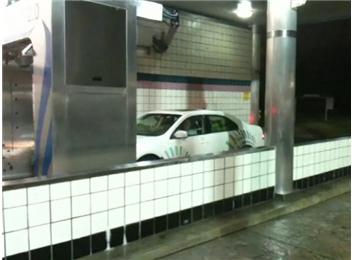 Most Watermelons Driven Through A Car Wash