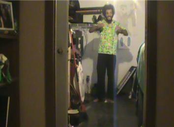 Longest Time Keeping Static Balloon Attached To Head While Dancing Like A Chicken