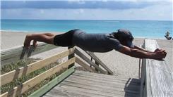 Most Full Extension Clasped Hand Push-Ups While Supported By A Parallel Wooden Fence