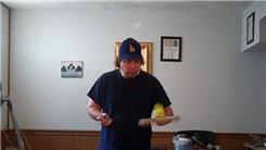 Most Cap'n Crunch Card Cuts Performed While Bouncing A Tennis Ball On Alternating Sides Of A Tennis Racket