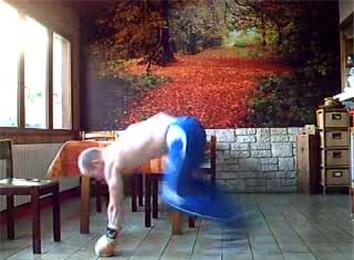 Most One-Armed Burpee Exercises In Two Minutes While Wearing A Boxing Glove