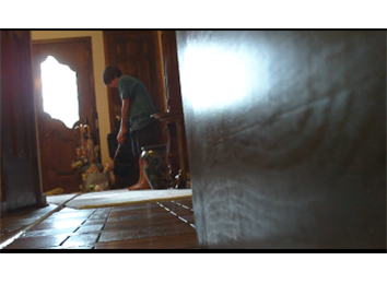 Farthest Distance To Chip A Baseball Through A Doorway Using A Golf Club Indoors