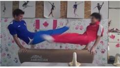 Most Tandem Double-Leg Circles On A Pommel Horse