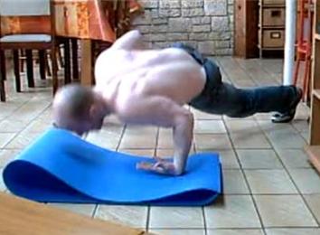  Most One-Armed Back-Of-Hand Clapping Push-Ups