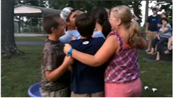 Most People Singing "Jesus Loves Me" While Standing In A Kiddie Pool Filled Ice Water