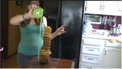 Tallest Homemade Cookie Tower