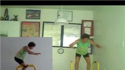 Most Swiss Ball Squats In One Minute