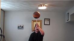 Most Consecutive Times To Flash Six Balls While Spinning A Basketball On A Mouthstick Held In Mouth