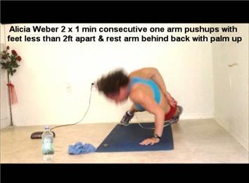 Most Consecutive Strict One-Armed Push-Ups In Two Minutes