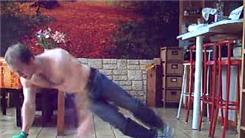 Most Side Plank Press-Ups On A Can