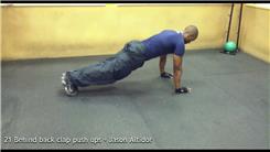 Most Consecutive Behind-The-Back Clapping Push-Ups