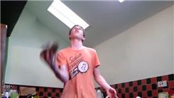 Most Consecutive Catches Juggling Two Pineapples With One Hand