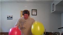 Most Hits Of Two Punch Balloons In One Minute