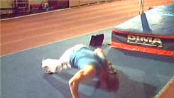 Most Consecutive One-Armed  Clapping Push Ups