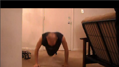 Most Double Push-Up Burpees In One Minute