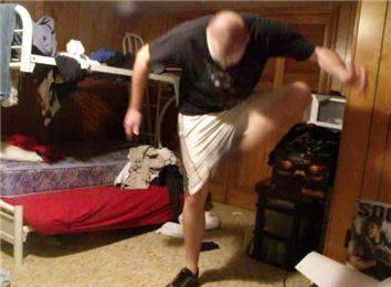 Most Times To Kick Self In The Head In 15 Seconds