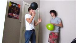 Most Punches Of A Balloon While Spinning A Basketball