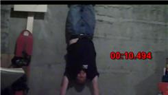Longest Handstand On Fingertips