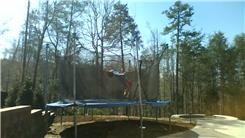 Most One-Foot Back Flips On A Trampoline In 30 Seconds